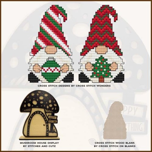 (image for) Little Gnome Series - Christmas Ornament N' Tree